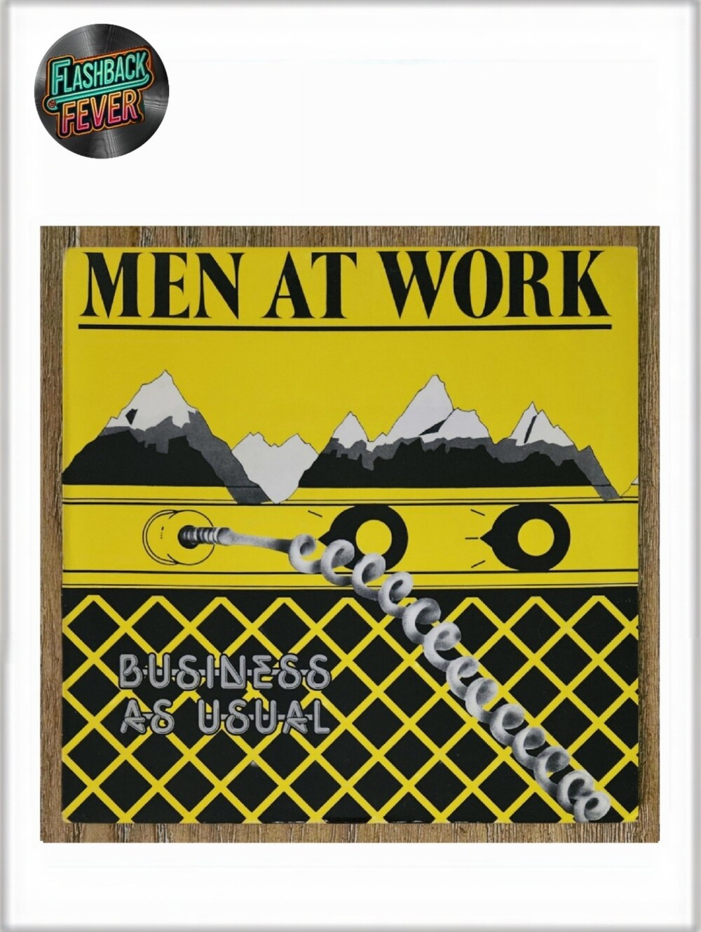 MEN AT WORK•Business As Usual•1982 US (#FC 37978) CBS Pressing